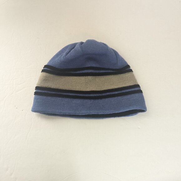 Obermeyer Wool Knit Hat Beanie Fleece Lined Big Dipper Stripe Unisex Snow Ski - Picture 4 of 7
